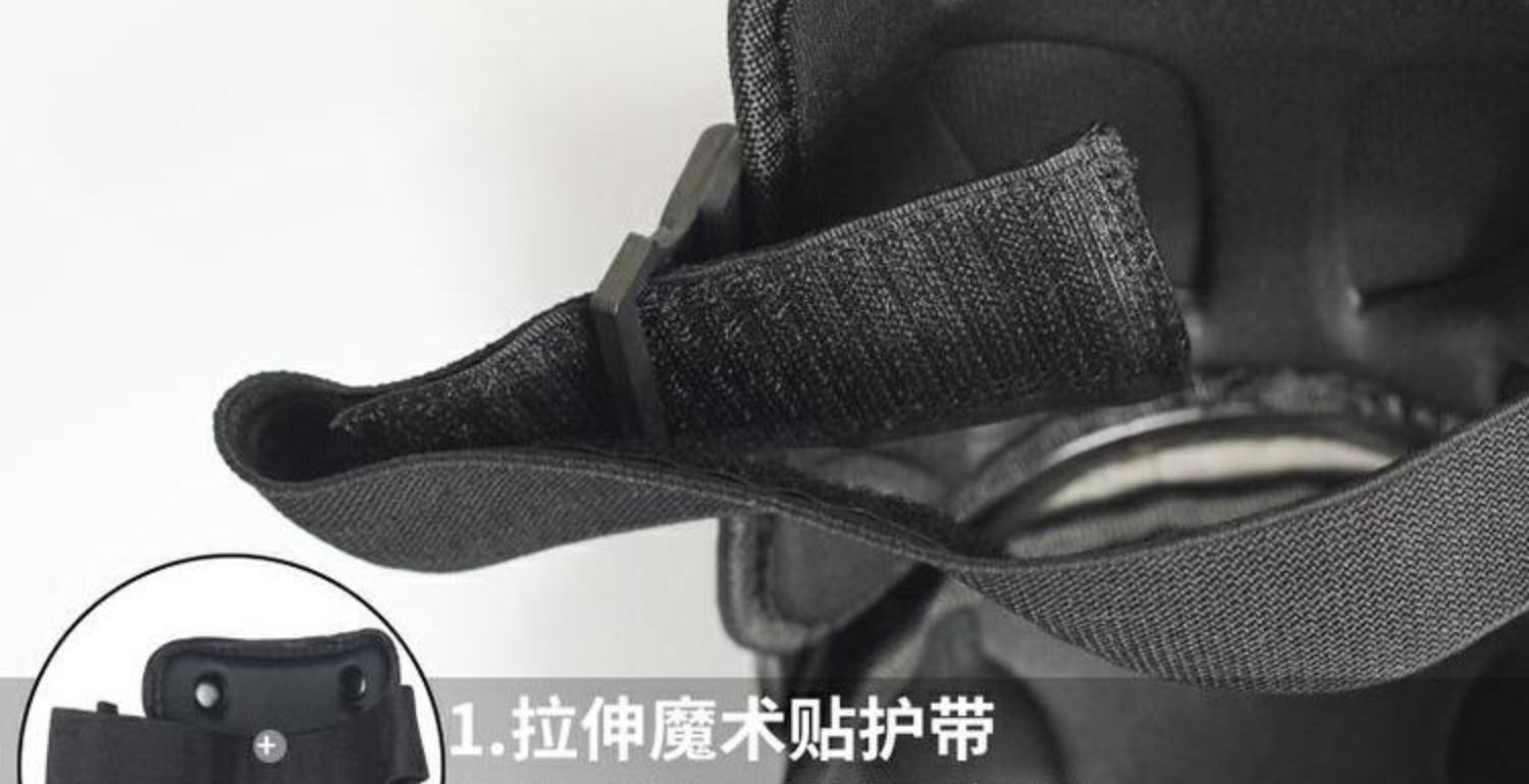 Xe máy cưỡi thiết bị bảo vệ mùa hè và mùa đông đầu gối miếng đệm bốn mùa nam và nữ off-road hiệp sĩ phá vỡ thiết bị xà cạp chống gió ấm băng đai bảo vệ đầu gối