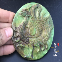 Antique collection antique jade antiques Ming and Qing old high ancient jade old Jade old Jade handle pendant pendant pendants