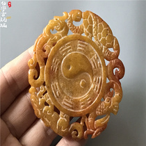Ming and Qing old jade antiques antiques Jade old Jade ancient jade old Jade old items old goods pendant pendant gossip