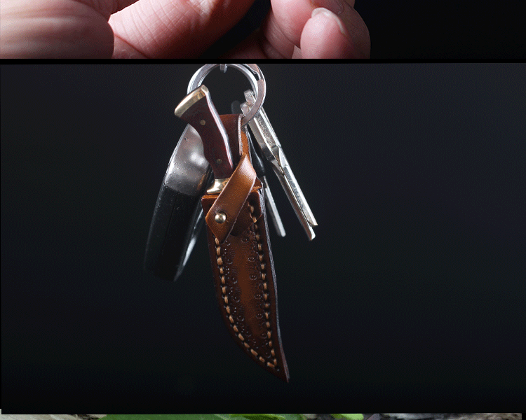 Dao tốt Damascus thép dao mini thẳng dao chính dao cầm tay túi dao sắc dao thu dao - Công cụ Knift / công cụ đa mục đích dao đa năng leatherman