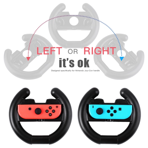 Moby Nintendo Switch рулевой рулевой руль ns кронштейна для радости, левая и правая, две ручки Grip Nintendo Game Machine Accessories Handlers для увеличения обновлений вокруг