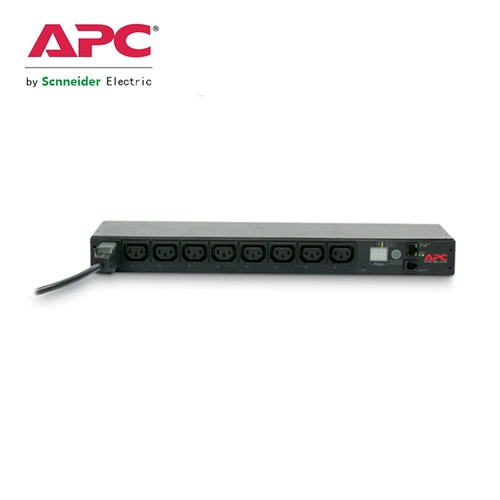 Schneider APC PDU AP7921B Тип переключателя, 1U, 16A, 208/230 В, (8) C13