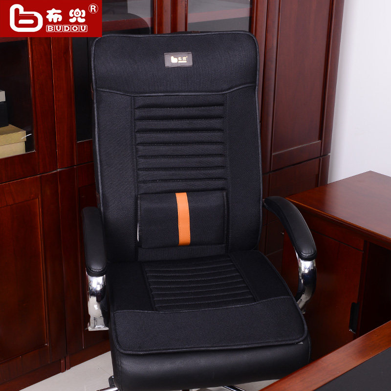 Cloth pocket new BD-36 linen chair cushion four seasons general boss chair cushion with backrest computer chair cushion