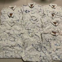 Small Li Cut Mark Retro Locomotive Blouse Jacket Fall Mens Body Repair Casual Trend Denim Jacket Man Jacket