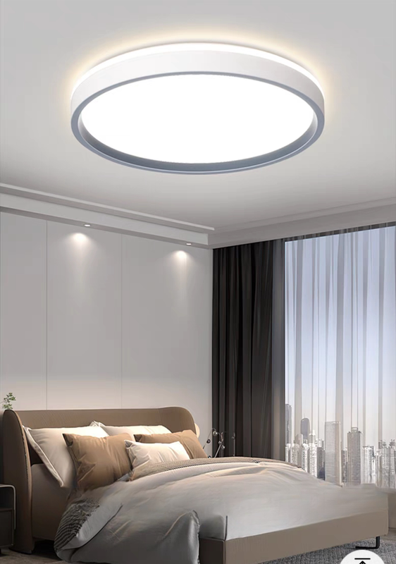 Wanguangda Full-Spectrum 96W High-Power Led Three-Mode Dimming Bedroom Guest Room Modern Eye-Protection Ceiling Light