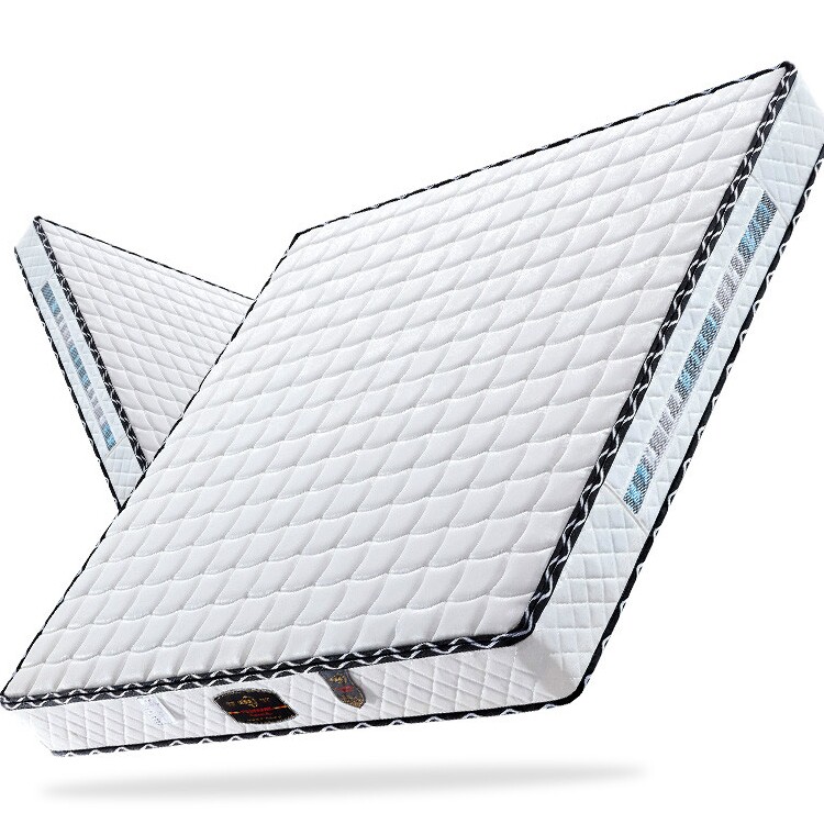 Latex Coconut Brown Silent Independent Spring Mattress Hotel Partial hard 20cm thick set to make 1 8 thickened 1 5 soft and soft