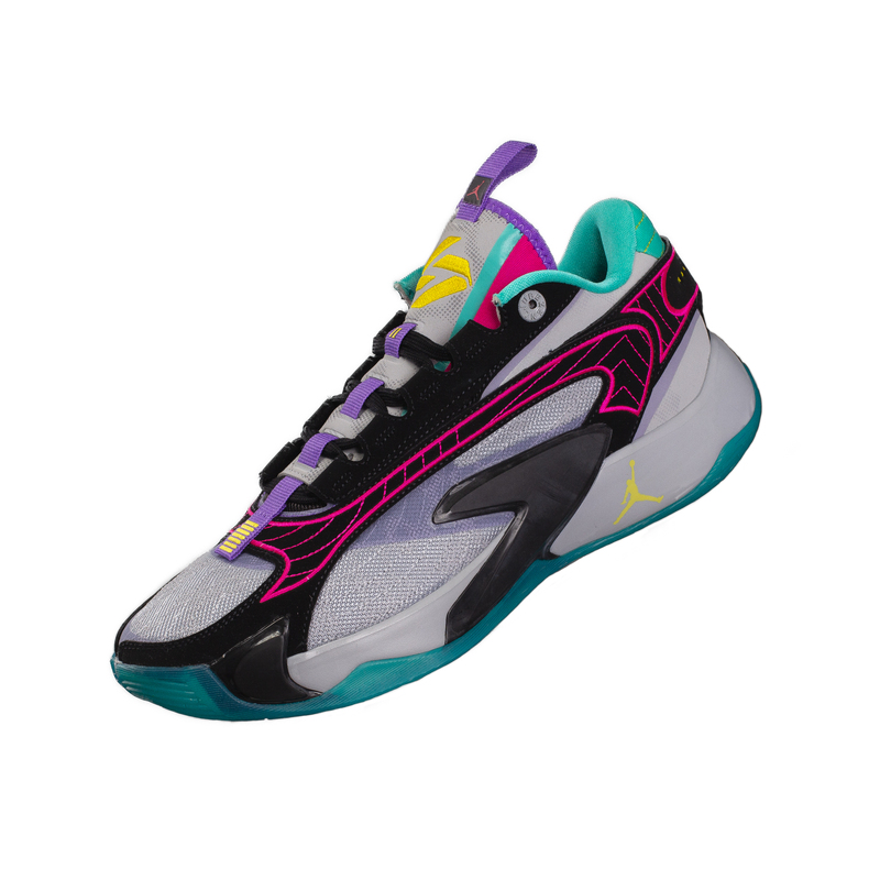 Air Jordan Luka 2 Inspired 2 Practical Basketball Shoes Black, White and Purple Dx9012-007