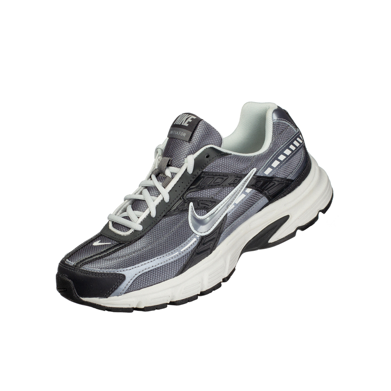 Nike Initiator Low Comfortable and Versatile Retro Low-Top Lifestyle Running Shoes Black and Gray Ib3083-001