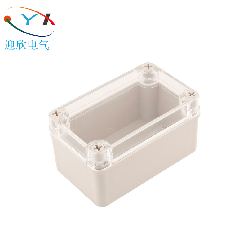 Yingxin AG 130 130 80 70 transparent cover waterproof junction box Outdoor abs plastic splitting wire box terminal waterproof case