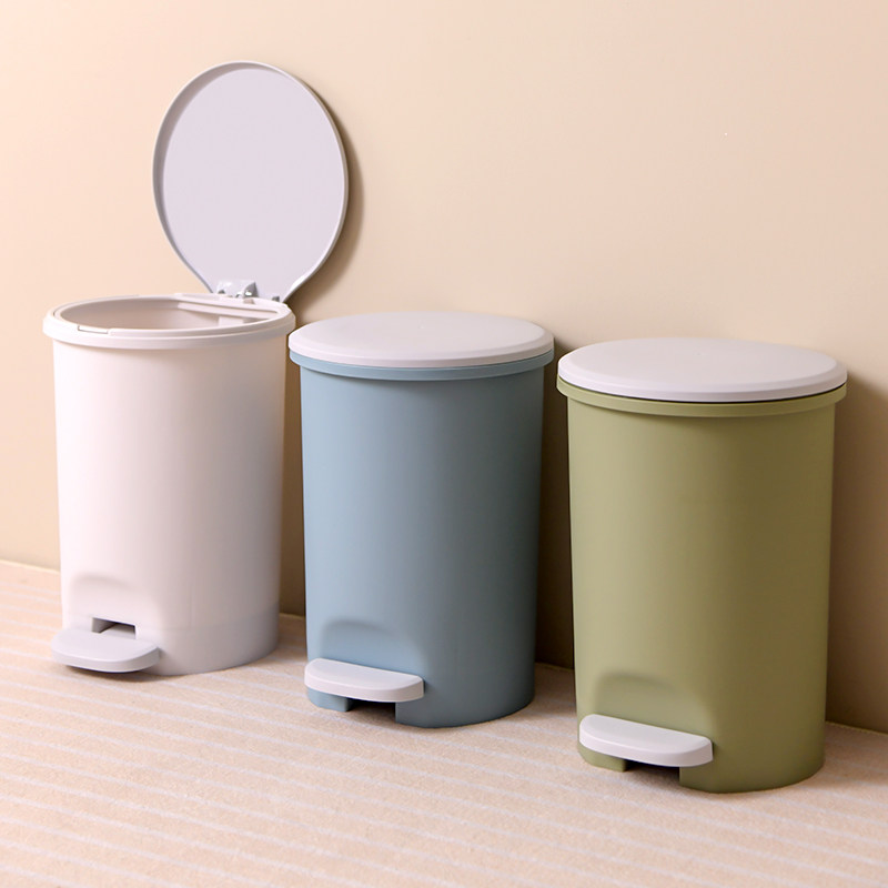 Xitianlong pedal trash can bedroom home kitchen living room foot pedal trash can toilet toilet powder room