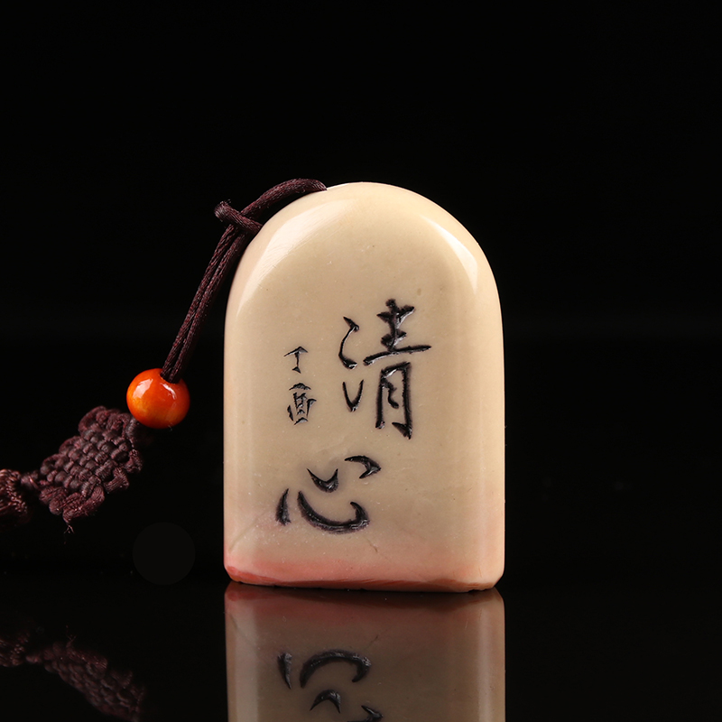 (heart and mind idle) Painting and calligraphy collections French paintings The first-hand-in-tail manual seal engraving customized to the book-to-book 