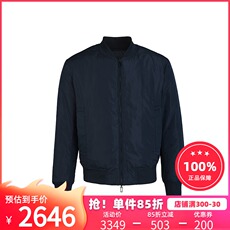 Куртка armani/阿玛尼男士秋冬新款宽松立领棉衣休闲ea鹰标时尚宽松外套 Armani/EA