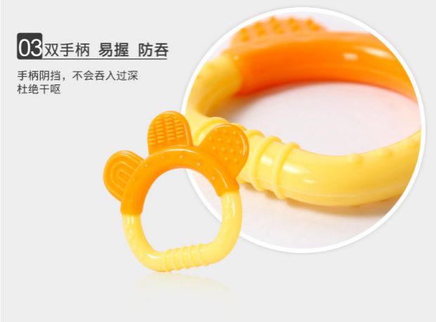 Đồ chơi cho bé teether không độc hại có thể đun sôi kẹo cao su cho bé 0-6-12 tháng cắn môi trường - Gutta-percha / Toothbrsuh / Kem đánh răng kem đánh răng trẻ em