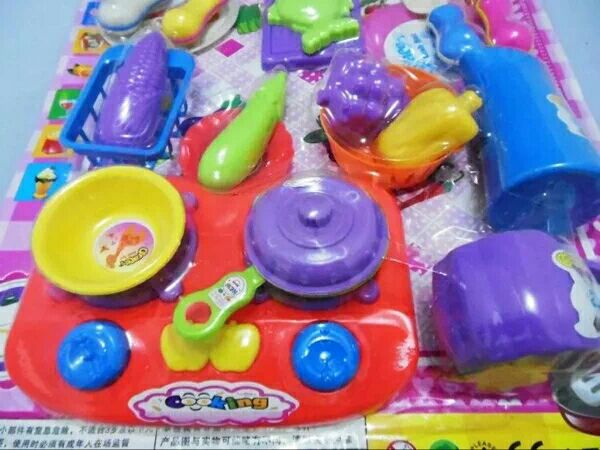 Mô phỏng Đồ dùng nhà bếp 239 Đồ dùng nhà bếp Trẻ em chơi nhà Đồ chơi giáo dục Đồ chơi trẻ em hàng loạt - Phòng bếp kệ đựng gia vị