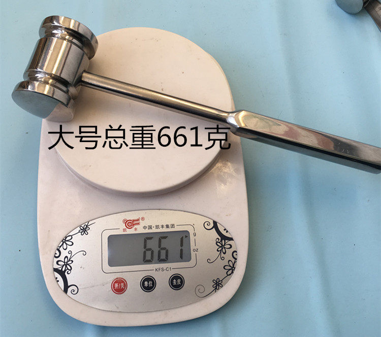 Молотки-гвоздодёры 骨科手术器械宠物可用不锈钢 骨锤金属柄骨科用锤子大号中号小号 Yutong