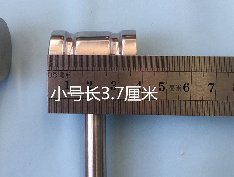 Молотки-гвоздодёры 骨科手术器械宠物可用不锈钢 骨锤金属柄骨科用锤子大号中号小号 Yutong