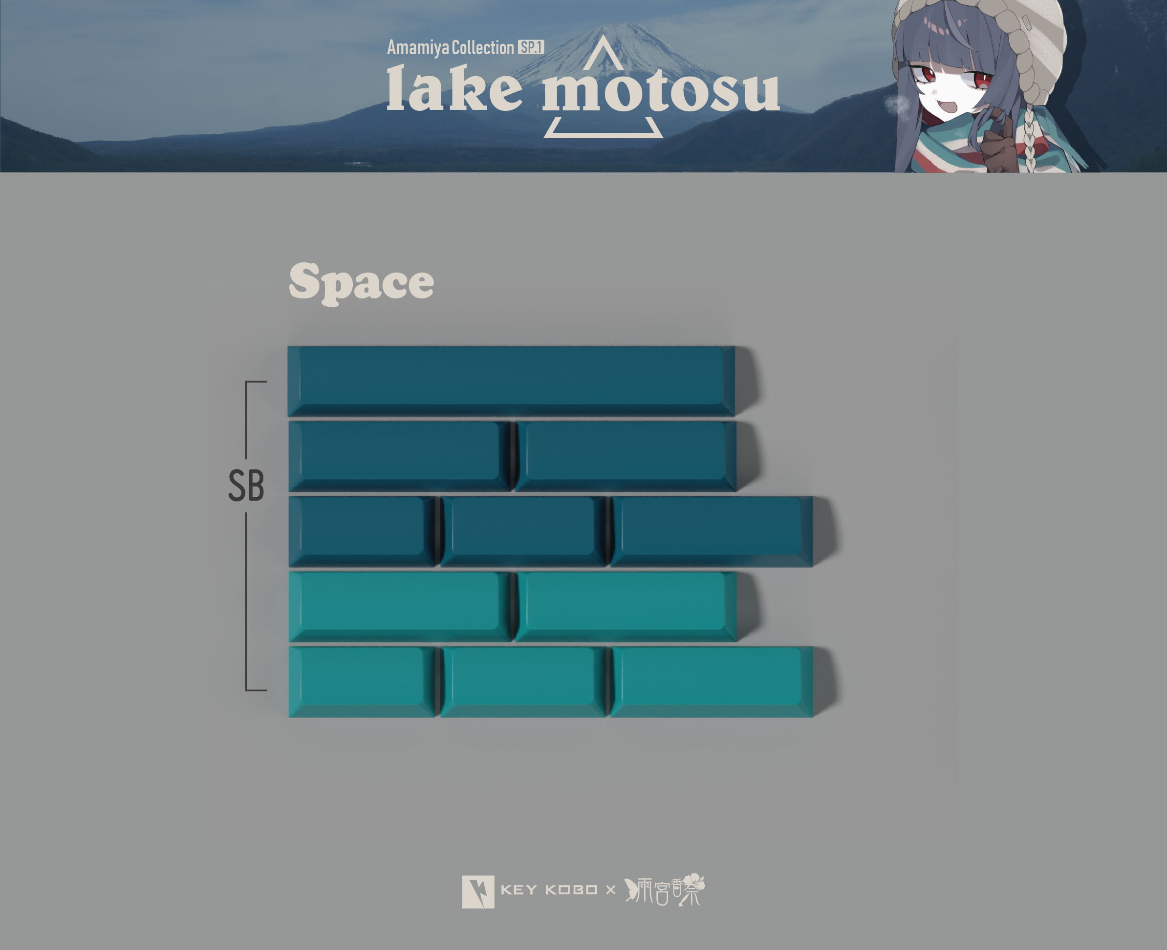 KeyKobo Lake Motosu 本栖湖键帽键工坊-淘宝Taobao | 天猫Tmall