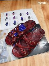 Shanghai Huili mother slippers middle-aged and elderly women sandals soft bottom non-slip elderly sandals and slippers female grandmother Xia old lady