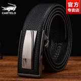 Высококлассный ремень, пряжка, кожаные штаны, крокодил, из натуральной кожи, воловья кожа