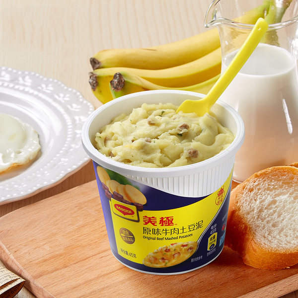 雀巢 Maggi 美极 土豆泥粉 45g*12盒 4种口味 5分钟即冲即食 天猫优惠券折后¥59.9包邮(¥69.9-10) 雀巢 Maggi 美极 土豆泥粉 45g*12盒 4种口味 5分钟即冲即食 天猫优惠券折后¥59.9包邮(¥69.9-10)