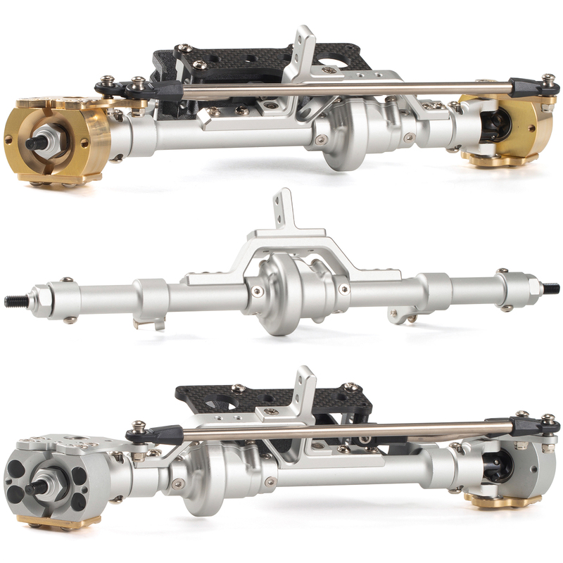 High-Performance Lcg Climbing Axle, Ultra-Low Center of Gravity 4Ws Mirror Axle, 1.9 2.2S Straight Axle Assembly