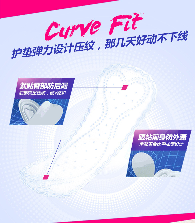 瑞典进口 libresse 轻曲线 无荧光剂超薄防漏棉柔卫生巾 60片组合装 图4