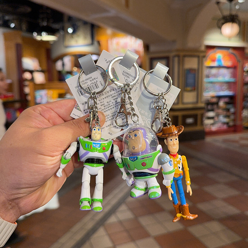 Shanghai Disney Domestic Purchasing Agent Toy Story Buzz Lightyear Keychain, Same Model as Thirty Only (the Movie)