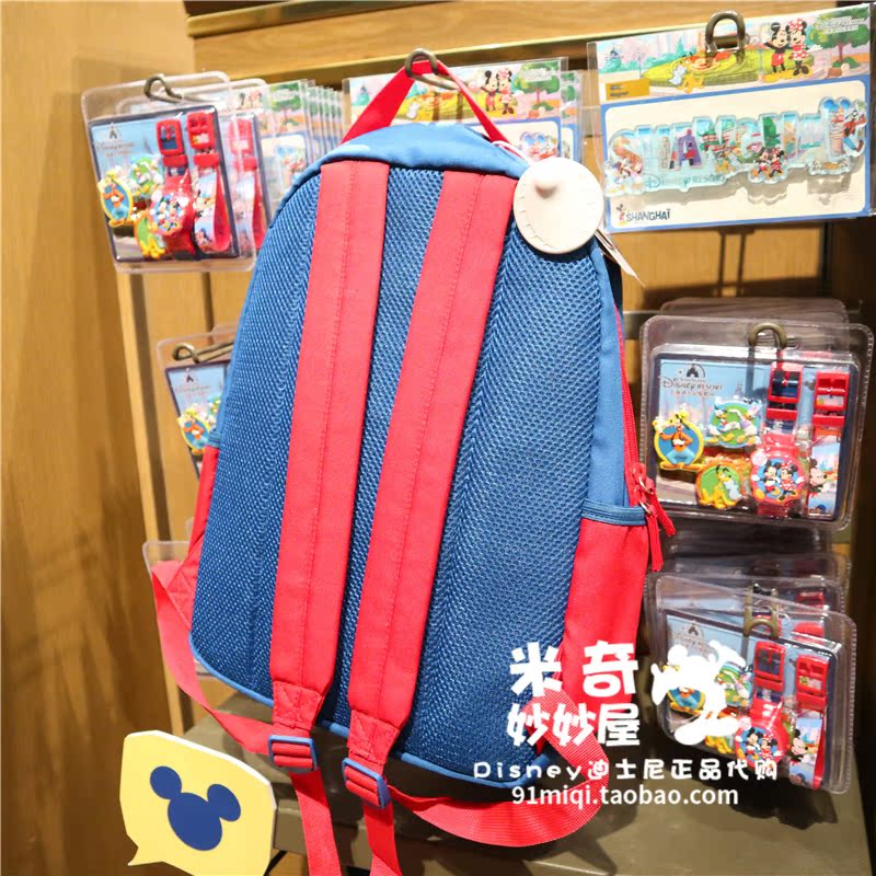 Thượng Hải Disney mua túi Mickey túi trẻ em học sinh tiểu học nữ túi 35 tuổi vai túi học sinh - Túi bé / Ba lô / Hành lý balo học sinh