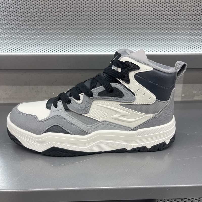 Qdg053264522 Jordan 2026 New Winter Sneakers, Cotton Shoes, Men's Sports and Leisure High-Top Shoes, Warm and Comfortable
