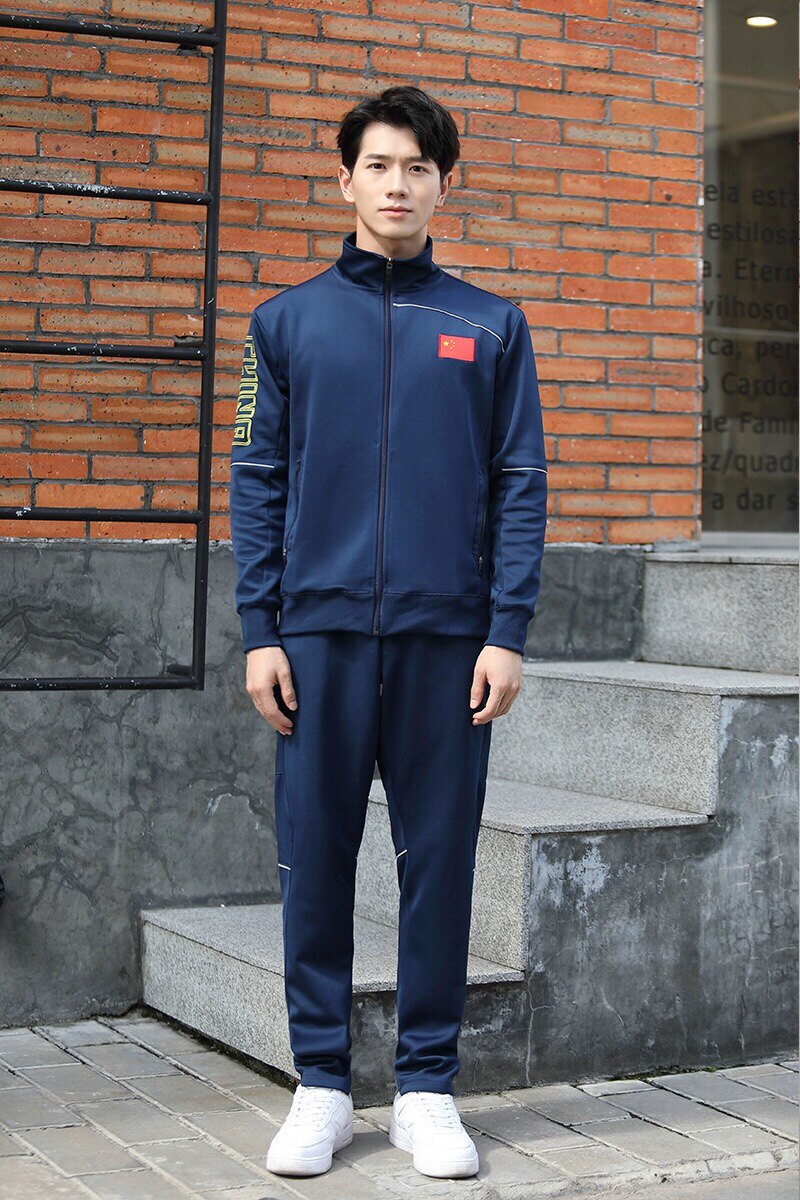 National team suit CHINA embroidery games appearance uniform national uniform training uniform school uniform uniform support can be printed