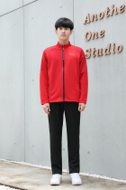 National team suit red sports uniform warm-up training uniform uniform Uniform uniform support printing print customization