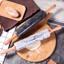 Rolling pin Solid wood dumpling skin Household large roller Baking roller Rolling stick Marble walking hammer rolling stick