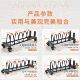 Movable Barbell Plate Storage Rack for Home and Commercial Use, Olympic Barbell Plate Rack, Fitness Plate Storage Rack