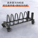 Movable Barbell Plate Storage Rack for Home and Commercial Use, Olympic Barbell Plate Rack, Fitness Plate Storage Rack
