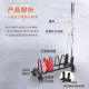 Movable Barbell Plate Storage Rack for Home and Commercial Use, Olympic Barbell Plate Rack, Fitness Plate Storage Rack