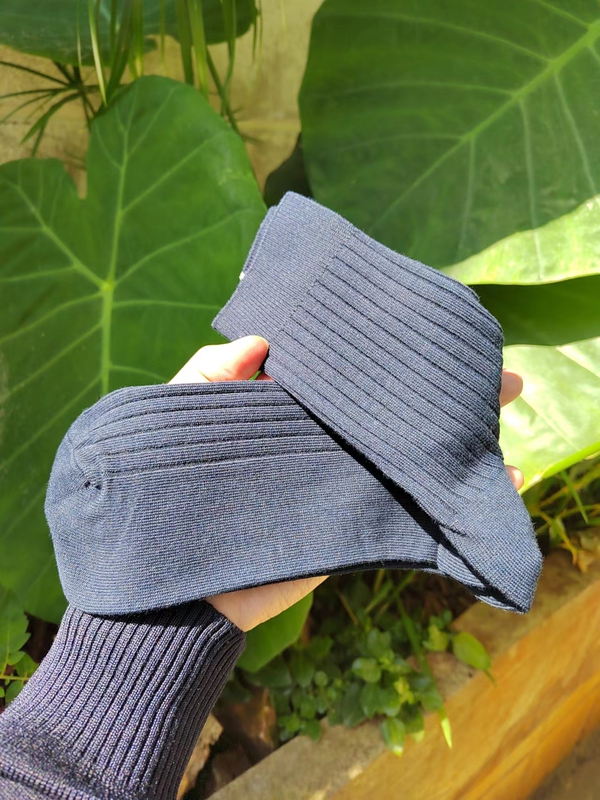 Unit Security Guard Socks, Men's Winter Socks, Summer Socks, Anti-Odor Mid-Calf Training Socks, Navy Blue, Black Sports Socks ‮ Hawton