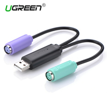 Ugreen USB to PS 2 Adapter Converter Extension Cable for Key