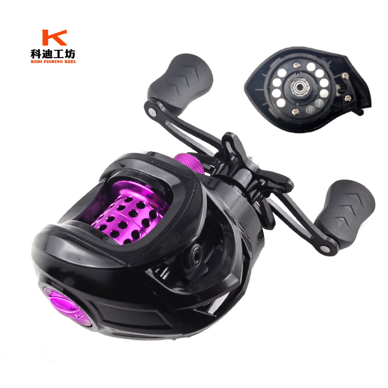 Water drop wheel magnetic anti-explosion line sub-wheel long-range shooting black fish line wheel bridge fishing water drop wheel raft fishing wheel ice fishing fishing wheel