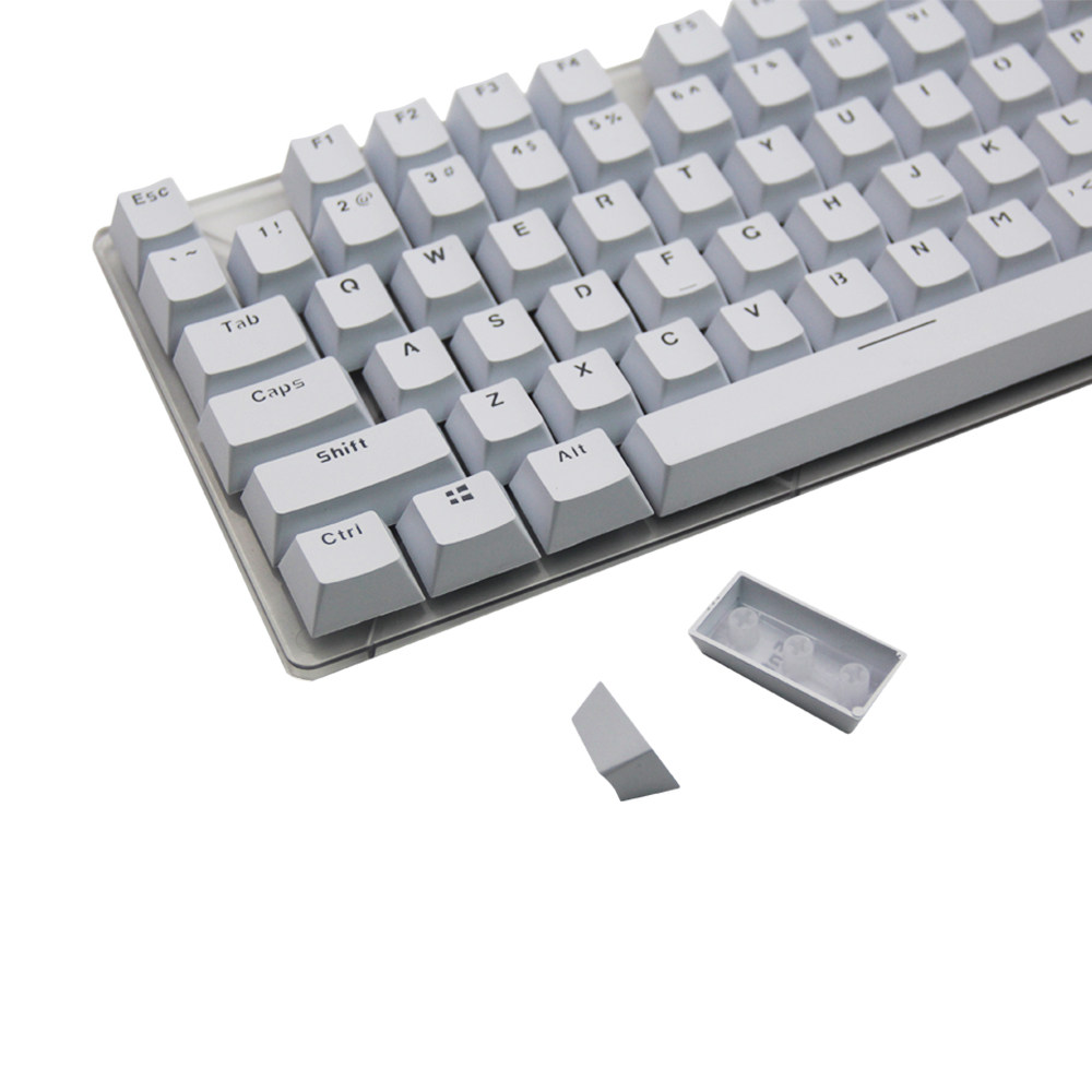 ABS transparent pbt sublimation mechanical keyboard key cap for 104 key 87 key 61 key standard mechanical keyboard