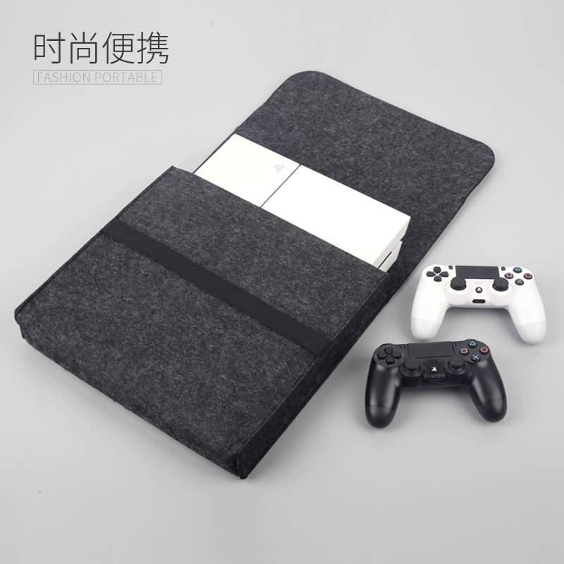 Ps4 túi lưu trữ pro pro gói mới im lót gói bảo vệ hộp bụi cầm tay phụ kiện túi bụi - PS kết hợp sạc không dây anker
