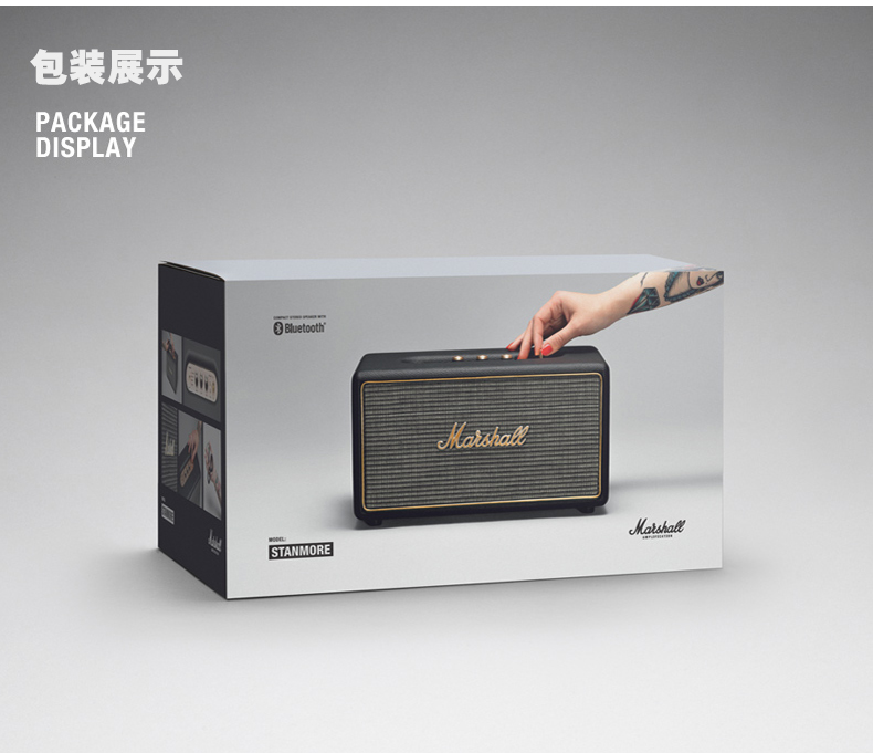 Marshall Marshall Wireless Bluetooth Audio STAMORE Guitar ghi âm Màn hình loa siêu trầm - Loa loa loa sony 5.1