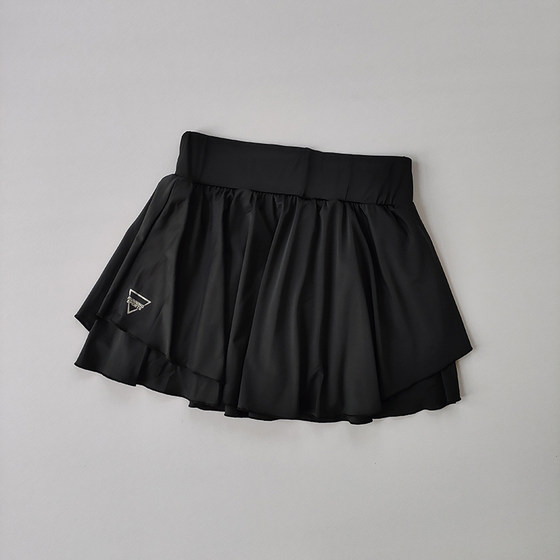 Sports short skirt fake two-piece running skirt women's summer quick-drying cover hip anti-light breathable tennis yoga skirt pants