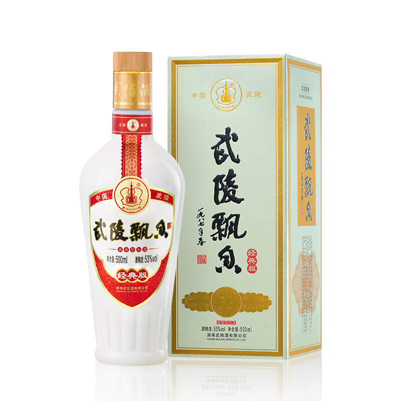 武陵酒经典飘香第三代酱香型白酒53度纯粮食500ml单瓶评价- 淘宝网