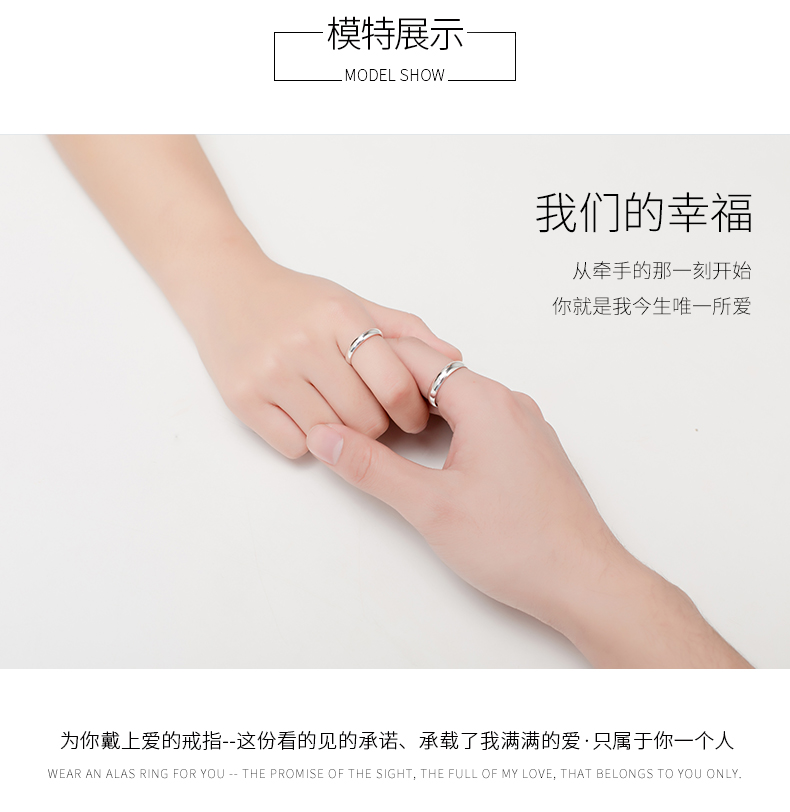 Bague mixte JIA XIFU en Argenterie - Ref 3088881 Image 17
