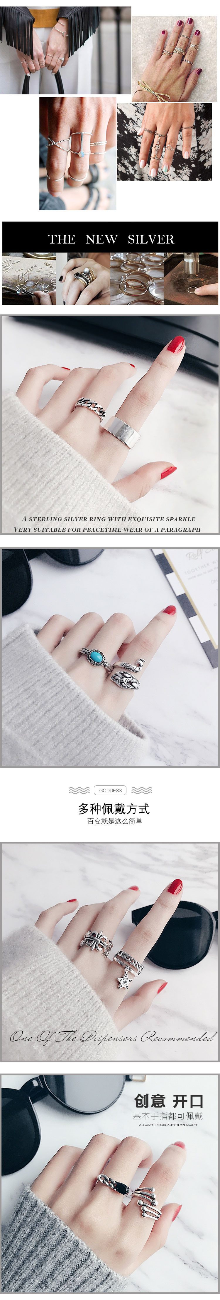 Bague Femme OTHER   en Argenterie - Ref 3086516 Image 7
