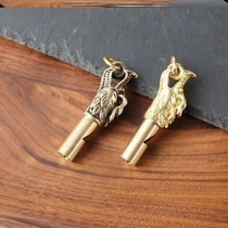 Tap children male and female pendants teacher high sound quality Emergency mini waterproof personality tool Large volume Bamboo Festival Whistle