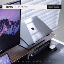 Laptop bracket can lift and fold aluminum alloy suspended height frame macbook desktop bracket adjustment