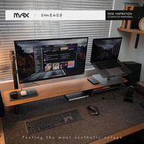 Display bracket desktop adjustable computer height rack lifting suspension base aluminum alloy notebook bracket