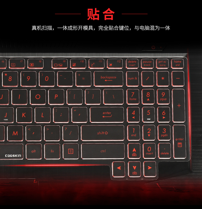 ASUS ASUS ROG player máy tính xách tay quốc gia bàn phím bảo vệ phim 15,6 inch súng thần 2 máy bay chiến đấu ma thuật 2 trò chơi này máy tính S7ZC 17.3 súng God PULS bao phủ toàn bộ bụi che phủ - Phụ kiện máy tính xách tay decal dán máy tính casio