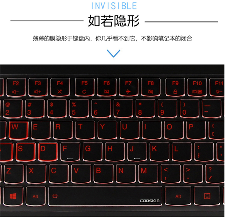 Lenovo Lenovo LEGION cứu tinh Y7000 trò chơi của máy tính xách tay R720 15,6 inch Y520 P E bàn phím màng bảo vệ 17-inch Y730 Y530 E520 pad bụi che 14 - Phụ kiện máy tính xách tay miếng dán laptop